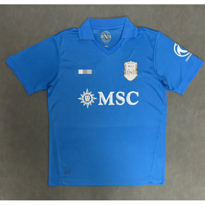 (S-4XL) Mùa 26 / 27 Napoli Home Fan Version Football Jersey-F002