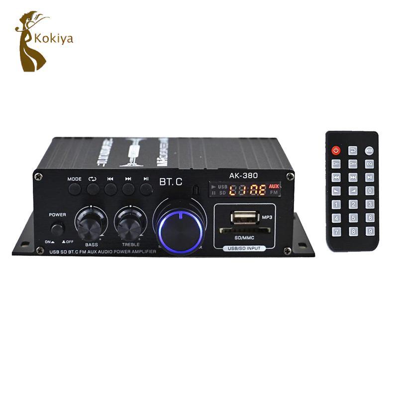 Kokiya 0 Di Động 400W 2.0 CH 5.0 Âm Thanh 2 Kênh Cho Xe Ô Tô Nhà Để Xe Hệ Thống: 400W + 400W AK380 8