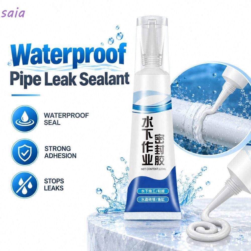 Keo dán rò rỉ ống SAIA, Chất bịt kín dưới nước mạnh chống thấm nước, Niêm phong nhanh Sửa chữa bể cá