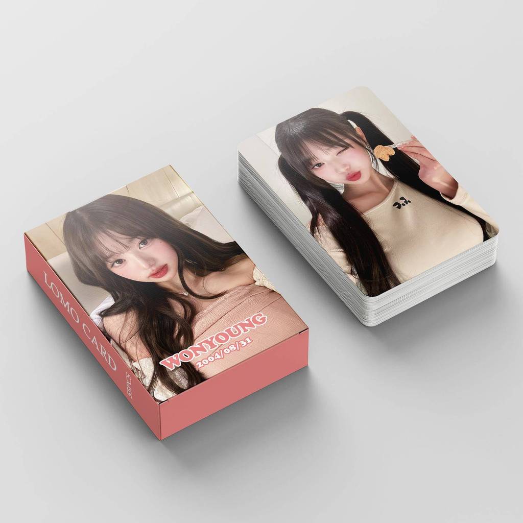 Hàng có sẵn 55 Miếng Photocards Yuanying IVE Jang Won Young Cards