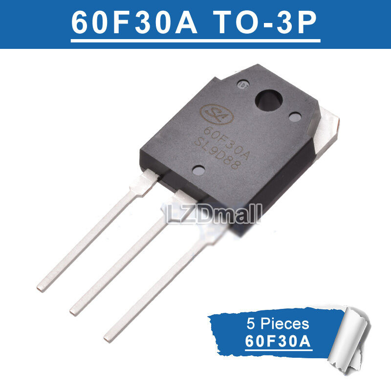 5 Chiếc Chính Hãng 60F30A TO-3P 60F30 TO3P SL60F30A 60F30AB3 60A 300V Phục Hồi Nhanh Transistor Cho 