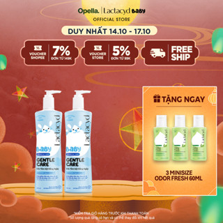 Bộ 2 chai Sữa Tắm Gội Trẻ Em Lactacyd Baby Gentle Care Bảo Vệ Dịu Nhẹ Cho Làn Da Nhạy Cảm 500ml/chai