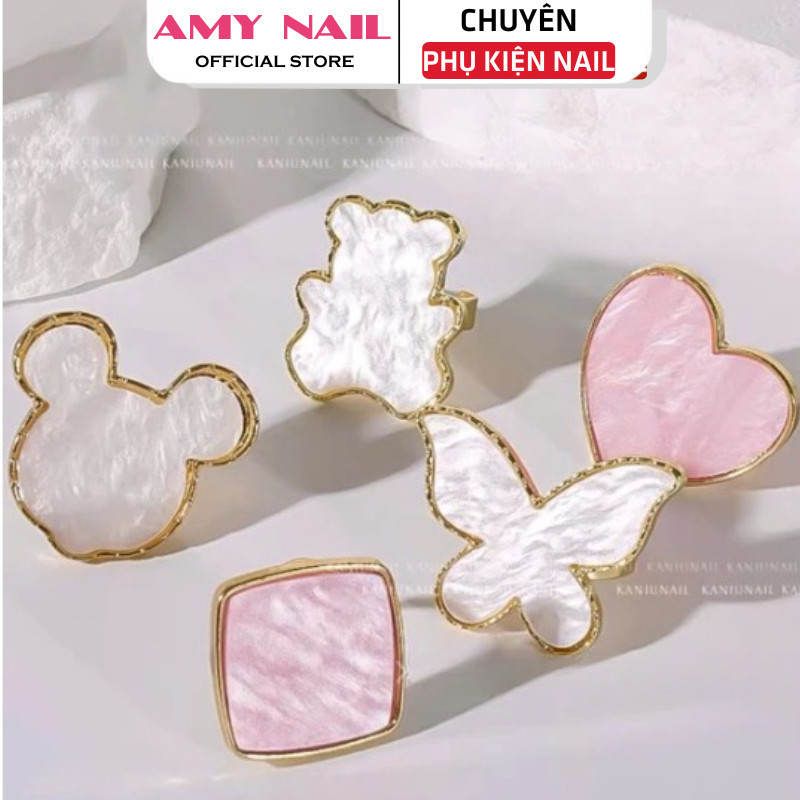 Nhẫn đeo tay pha sơn, nhẫn đựng sơn để vẽ móng