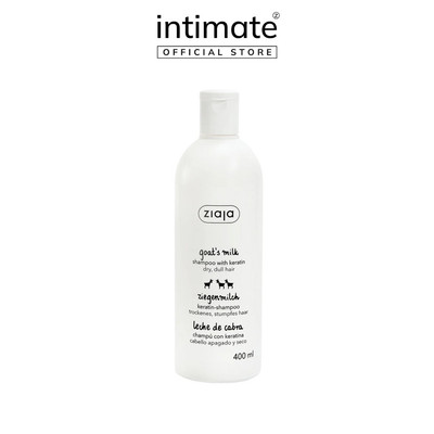 Dầu Gội Sữa Dê Ziaja Goat's Milk Shampoo With Keratin Giúp Tóc Mềm Mượt, Chắc Khỏe Và Bảo Vệ Tóc 400ml