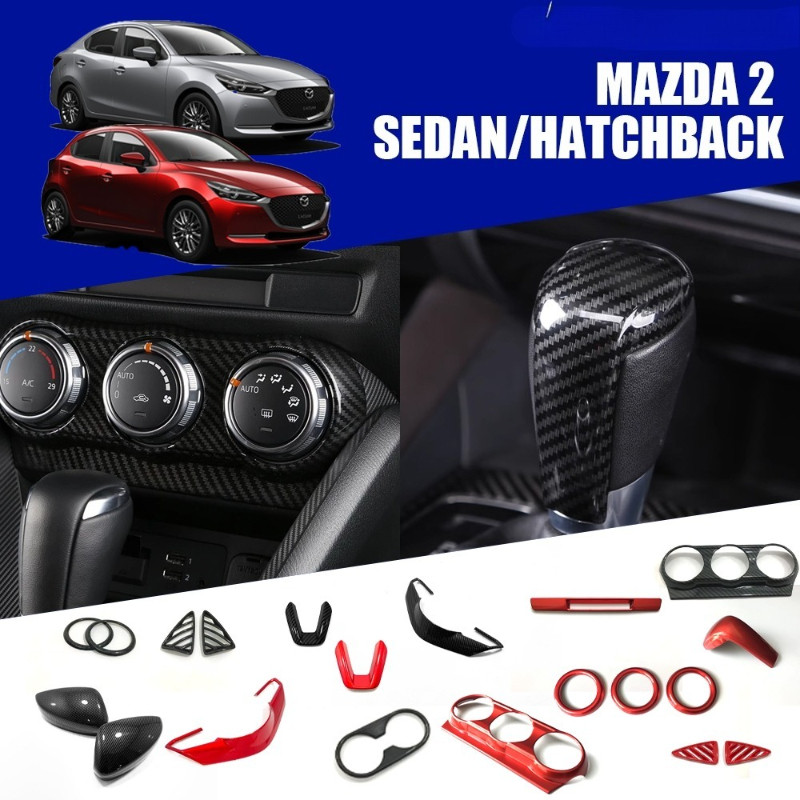 Mazda 2 Mazda 2 Hatchback Vô Lăng Airutlets Viền Gương Chiếu Hậu Cho Xe Mazda 2 Skyactiv Sedan Hatch