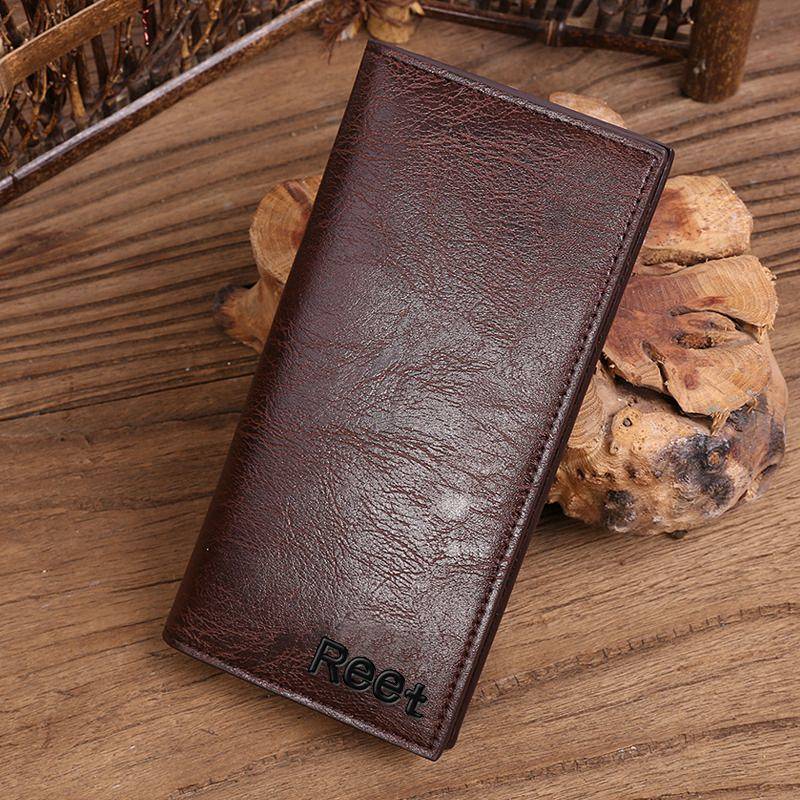 Retro Wallet Men's Long Type Bag Men's Wallets Wallet Large Capacity Leather Bag Men's Wallet Mobile