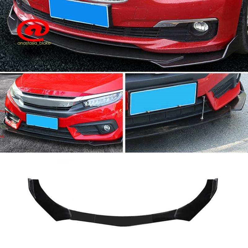 Trước Xe Ô Tô Cản Môi Body Kit Đa Năng Môi Chia Cánh Gió Khuếch Tán Canard Bảo Vệ Không Khí Viền Bod