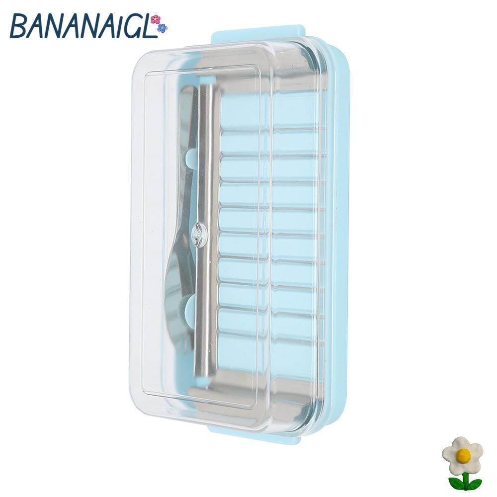 Máy cắt lát bơ BANANA1GL, Hộp đựng bơ 7.5x4.1x1.6in bằng thép không gỉ, Thiết kế 2 trong 1 Hộp đựng 