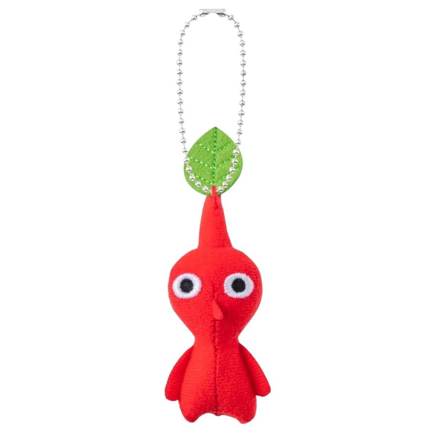 Nintendo Pikmin Plush Keychain Mascot Red Pikmin