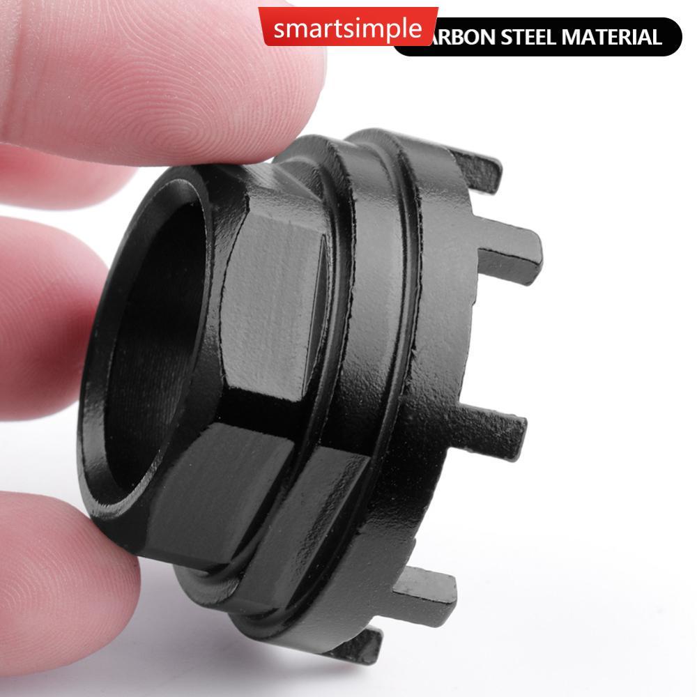 SMARTSIMPLE Xe Đạp Ổ Đĩa Bên Dưới Chân Đế Tám Notch Dụng Cụ Cho ISIS BB Cups Lắp e-Bike 8 Răng Lắp D