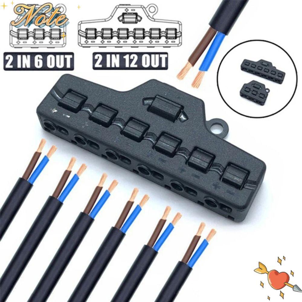 Khối đầu cuối điện NOTE1, Bộ chia đầu nối dây điện áp không đổi 1 trong 6, Loại song song chuyên ngh