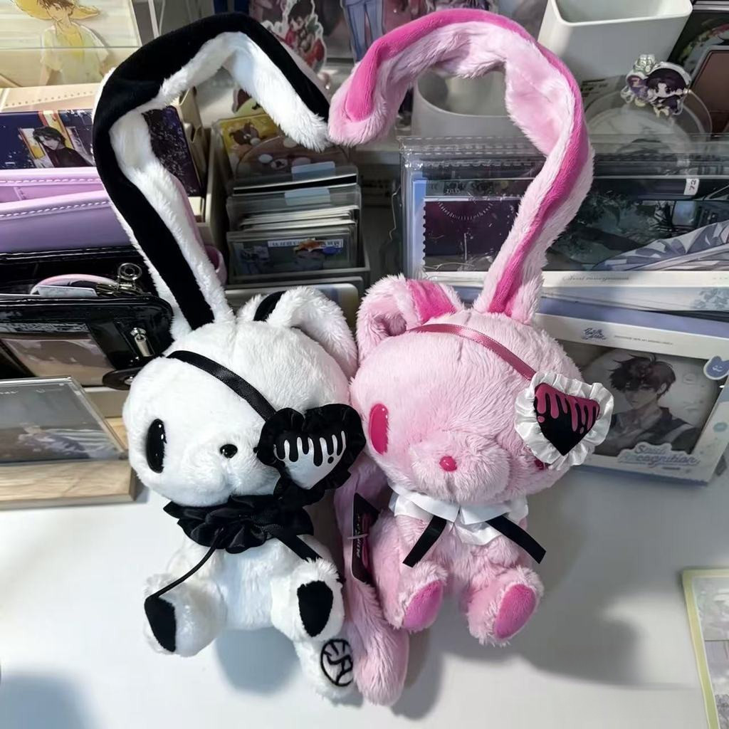 Mặt nạ mắt màu hồng Sử dụng phổ biến Thỏ Gothic Mặt nạ mắt tình yêu Bunny GLOOMY Búp bê sang trọng
