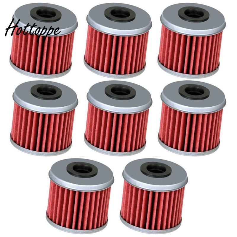 8 Bộ Lọc Dầu 15412-MEN-671 Cho CRF150R CRF150RB CRF250R CRF250X CRF450R CRF450X hottoppe.vn