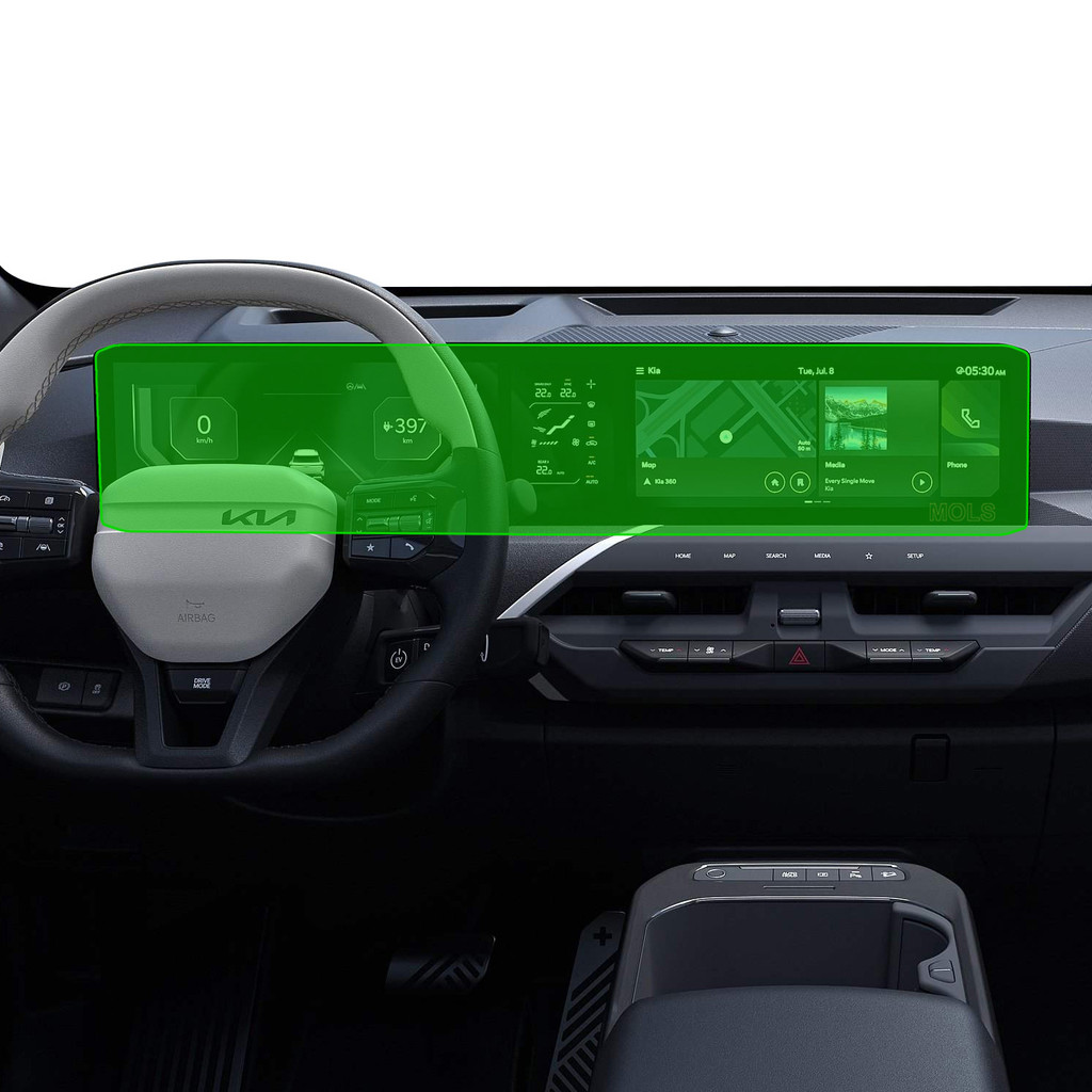 Premium-Kia Ev2 Ev2 Concept Ev3 Ev4 Ev5 Ev6 Ev9 GT Chống Trầy Xước 9H Màn Hình Điều Hướng Phương Tiệ