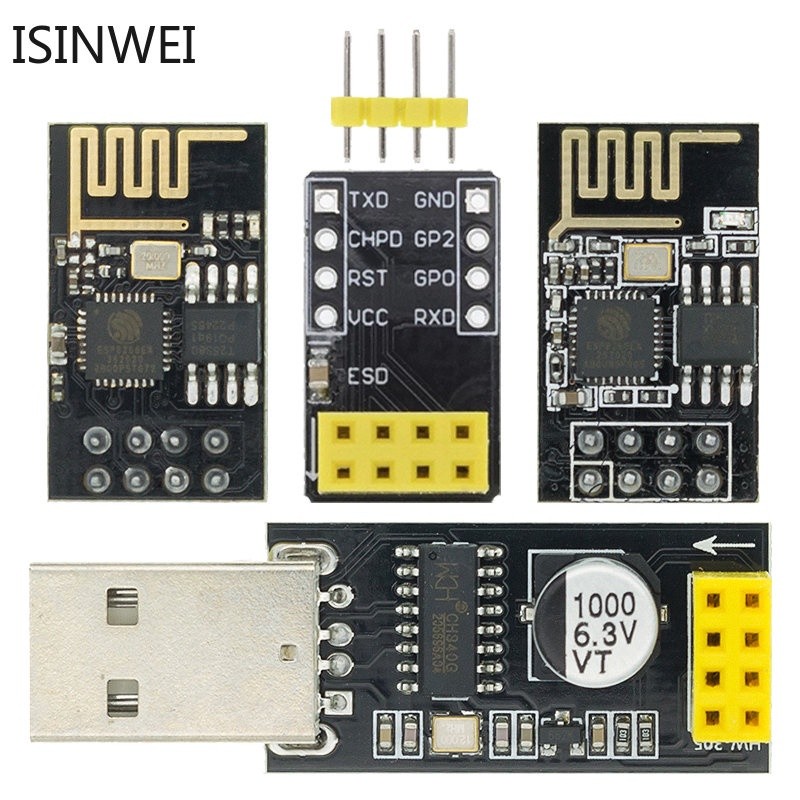 Bảng Mạch Modun WIFI ESP-01 ESP-01S USB Sang ESP8266