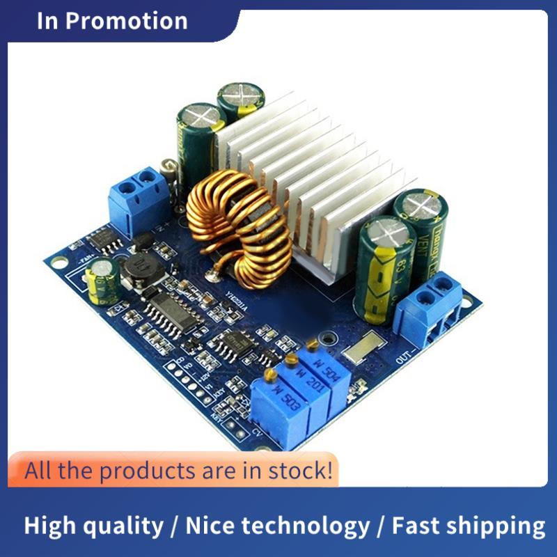 Mô-đun chuyển đổi DC 9-50V 15A có thể điều chỉnh Bộ sạc bước MPPT năng lượng mặt trời không có màn h