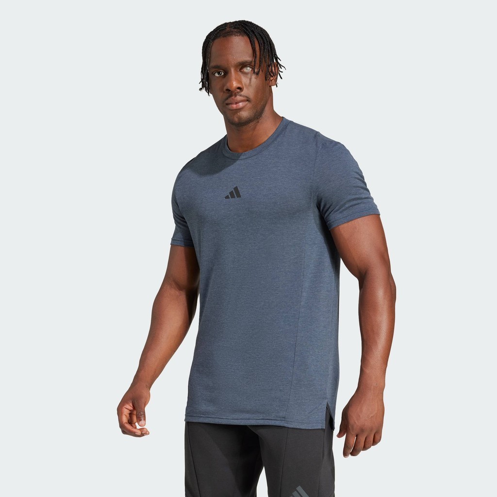 adidas Gym & Training Áo Thun Tập Luyện Designed for Training Nam Màu xanh da trời JI5770