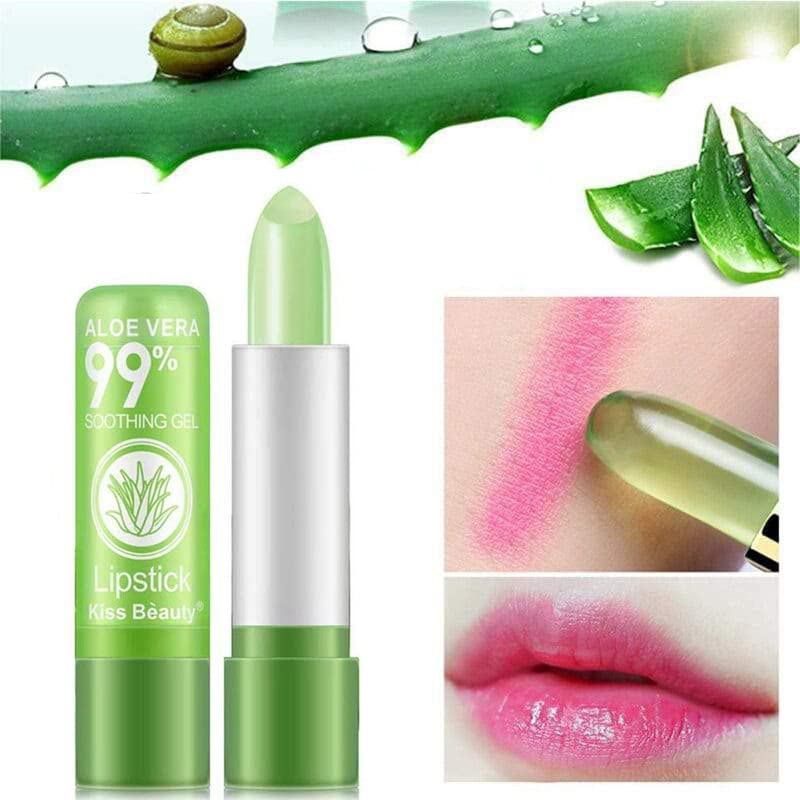 5 Gói Son Môi Đổi Màu Lô Hội, Son Dưỡng Ẩm Lâu Dài 24 Giờ Nhiệt Độ Đổi Màu Lô Hội Son Bóng Son Bóng 