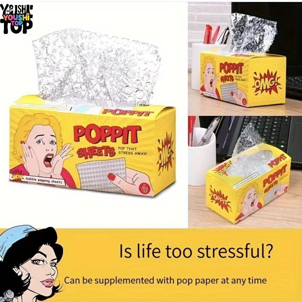 YOUSHI TOP Mini Bubble Wrap Áp lực trong suốt Hiện vật Quà tặng sinh nhật