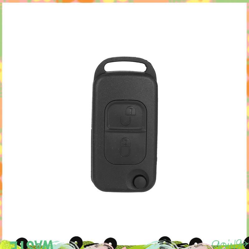 2 Nút Lật Từ Xa Chìa Khóa HU64 Lưỡi FOB Cho Xe A C E S W168 W202 youyilu