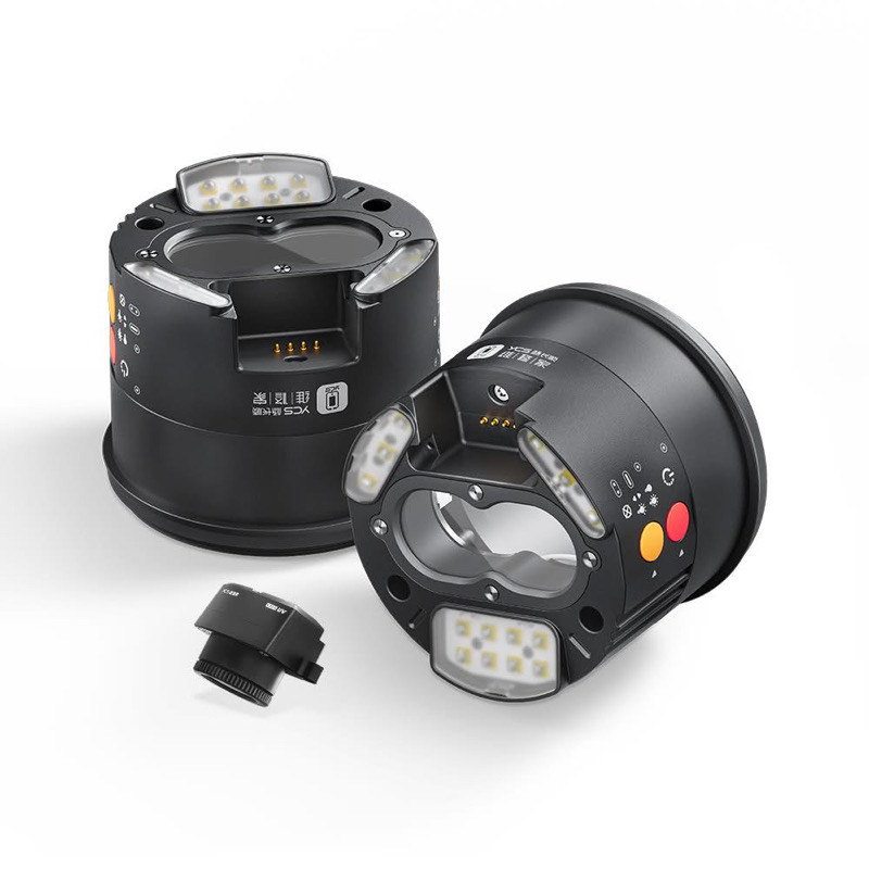 Phụ kiện lắp kính YCS 6558X, 6558S, LB-60X, MaAnt T3, RF4 6555, Mijing 6555 hỗ trợ đèn led, đèn uv