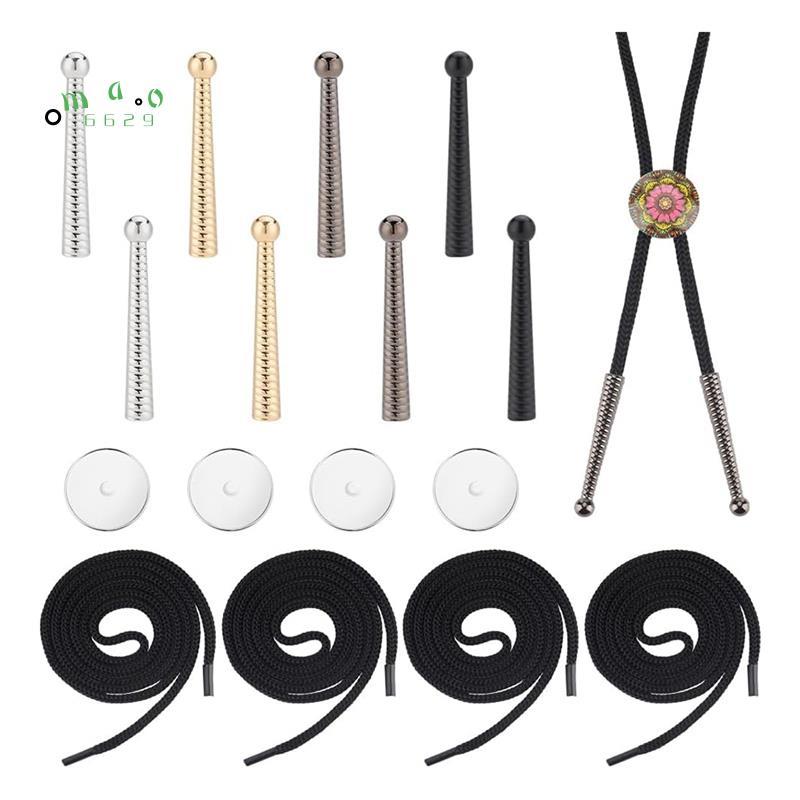 Bolo Tie Phát hiện DenimTie Bolo Tie Thay thế End Cap Kit để DIY Bolo Tie Making