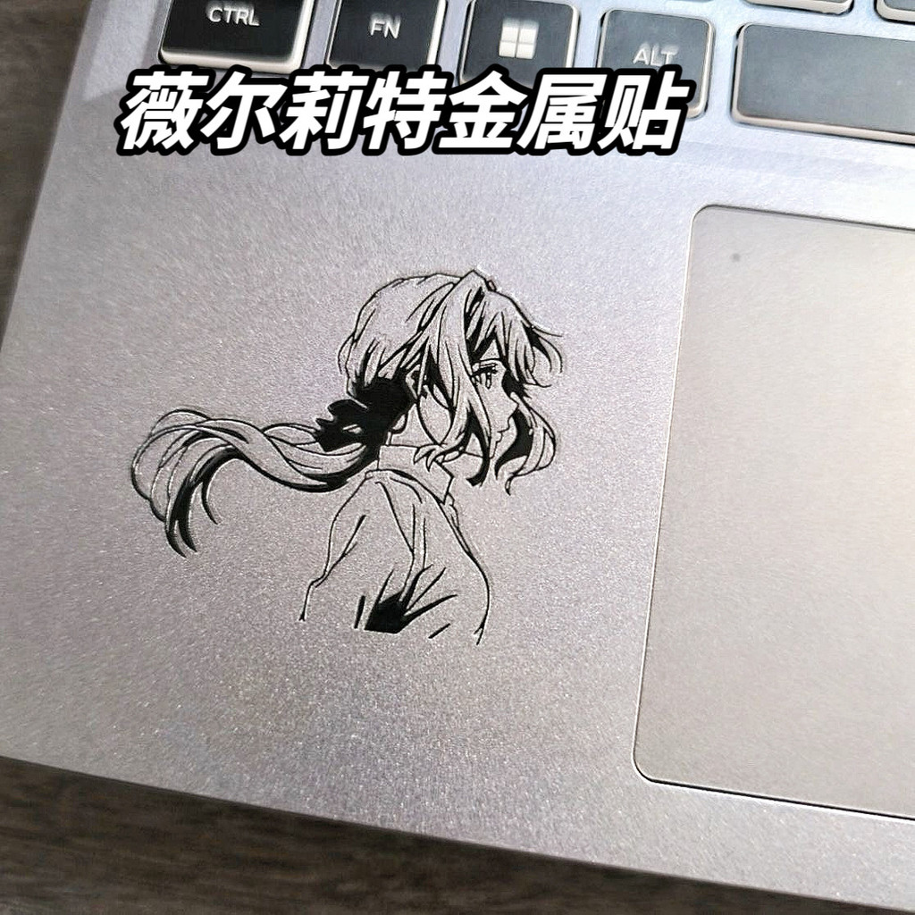 Hoạt Hình Hoạt Hình Anime Bên Violet Eternal D Ba Chiều Kim Loại Miếng Dán Nước Điện Thoại Di Động M