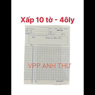 5 CUỐN TẬP - GIẤY KIỂM TRA (SL :5 )