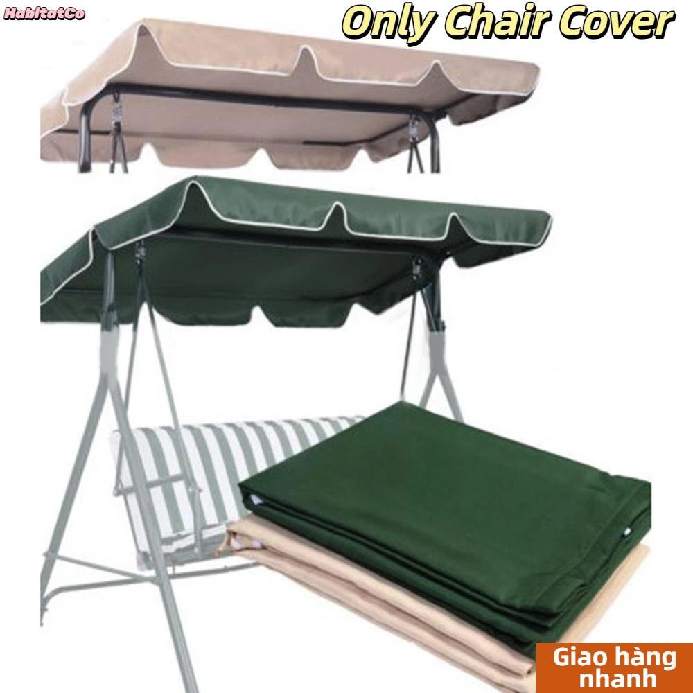 [COD] HABITATCO Canopy Swings Chống Thấm Nước Võng Xoay Ghế Mái Tán