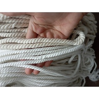 Dây thừng cotton macrame 3 xoắn