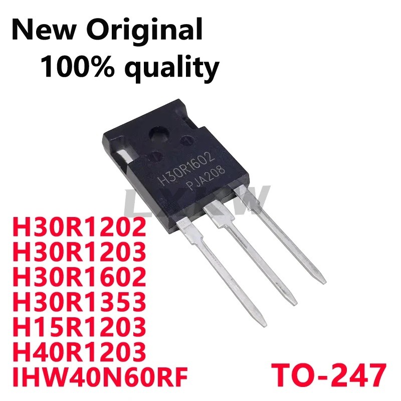 5 Chiếc H30R1602 H30R1203 H30R1203 H30R1602 H30R1353 H15R1203 H40R1203 IHW40N60RF H40RF60 TO-247 Hiệ