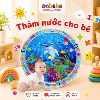 Thảm Nước Cho Bé Tập Bò & Tập Trườn | Thảm Nhún Chống Tràn An Toàn  | Phát Triển Kỹ Năng