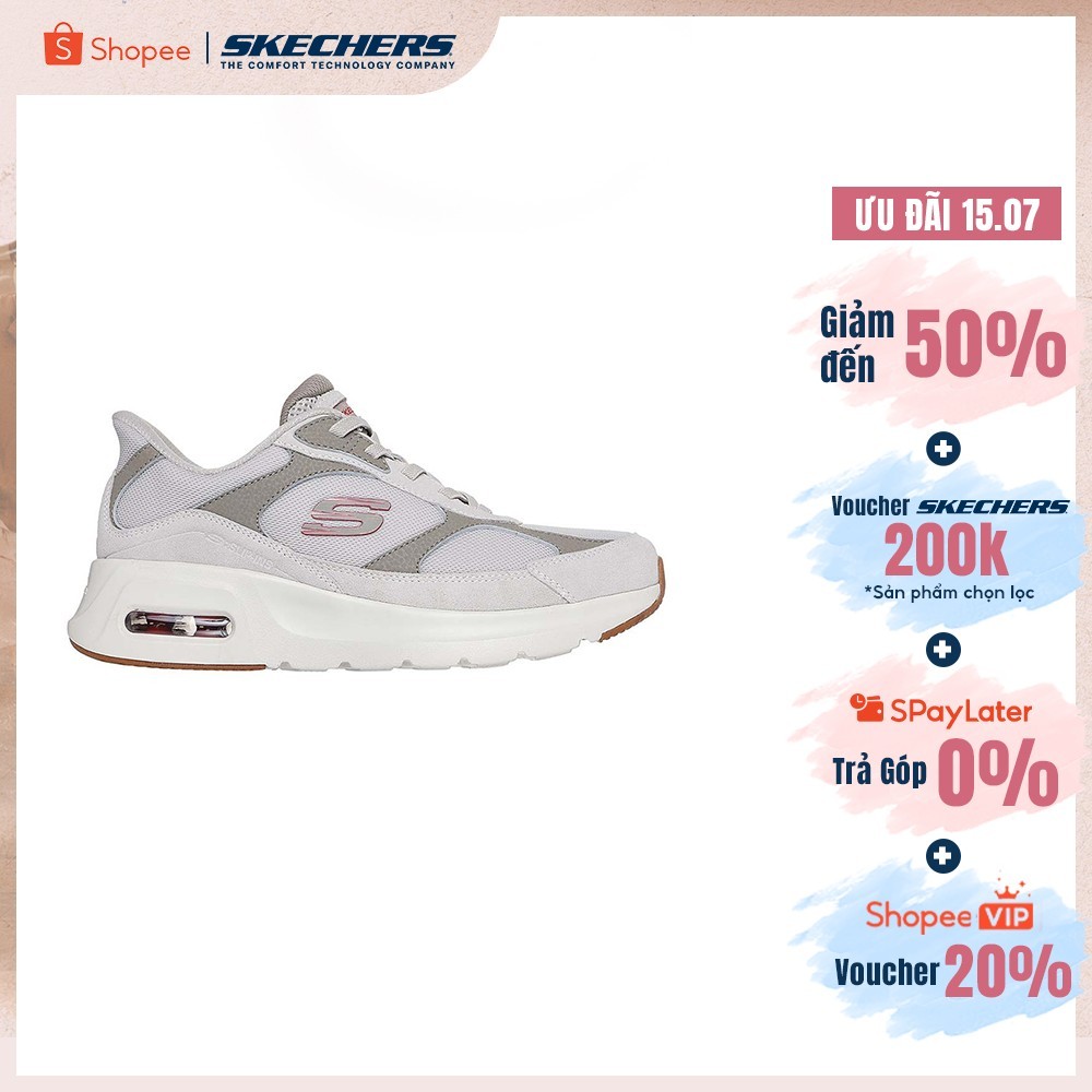 [ĐỘC QUYỀN ONLINE]Giày Thể Thao Nam Skechers Slip-Ins Sport Skech-Air Court Zevair - 233096-NTRD Mem