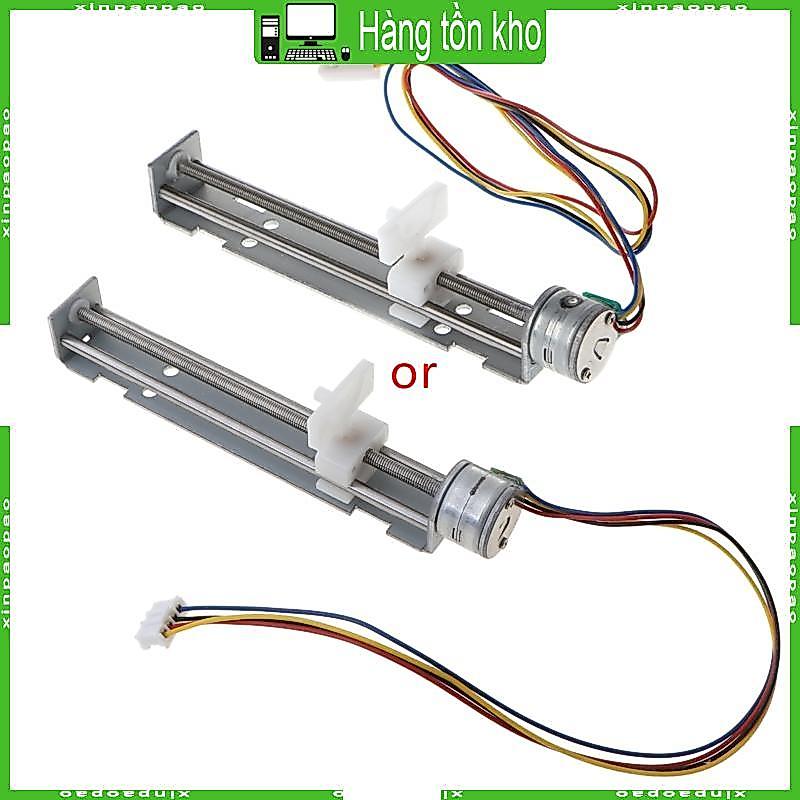 XI DC 4-9V Drive Stepper Motor Vít có đai ốc Thanh trượt 2 pha 4 dây cho E