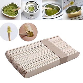Que gỗ lấy sáp wax lông - que đè lưỡi
