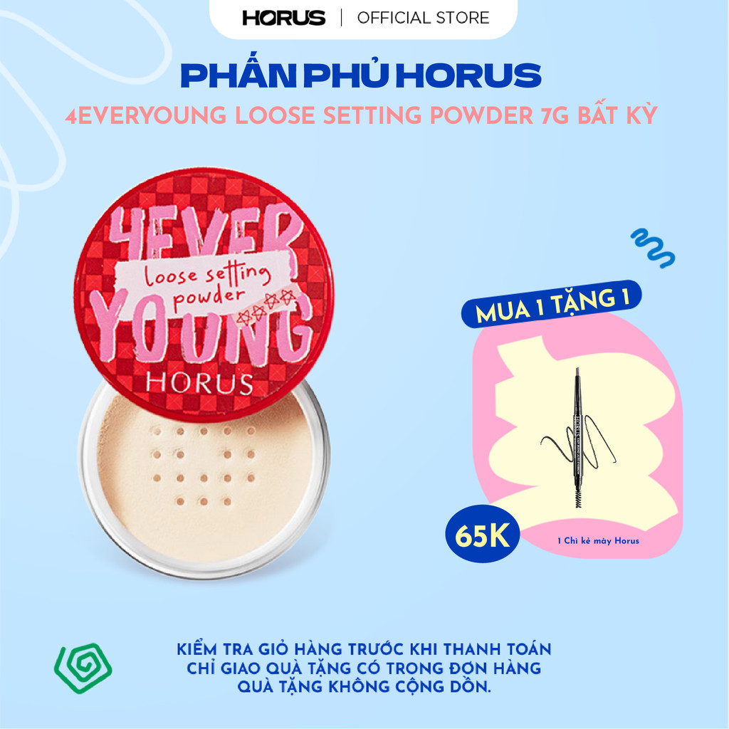 [ĐỘC QUYỀN] Phấn phủ Horus 4EVERYOUNG LOOSE SETTING POWDER 7G
