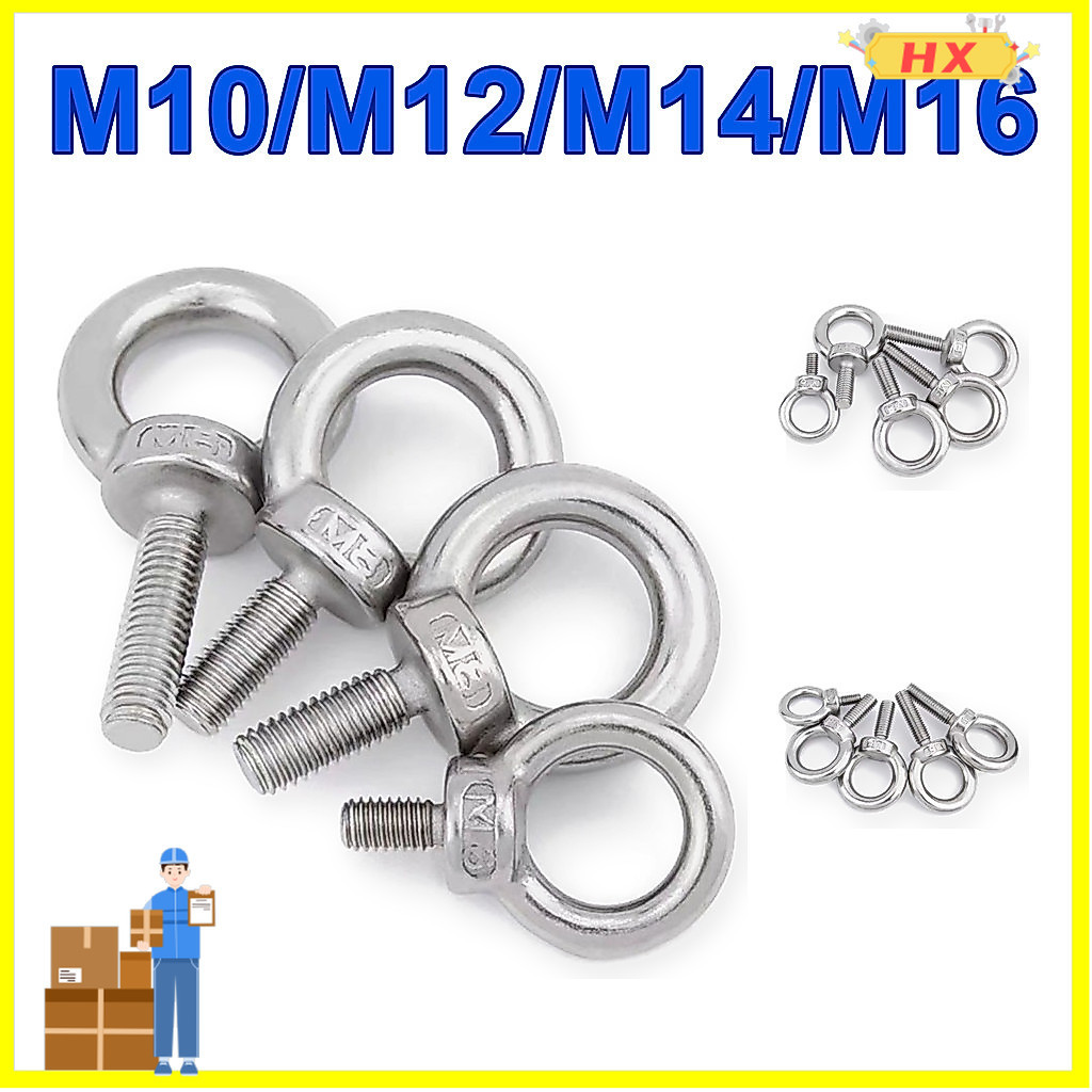 M10-M16 Bulong móc cẩu/ bulong tai cẩu/bulong mắt inox 304 [LBG-2]