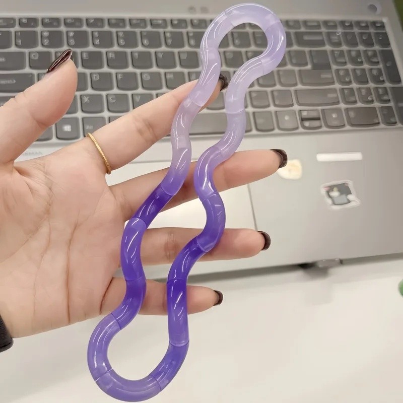Tangle Fidget Đồ Chơi Đảng Ủng Hộ Tangle Fidget Biến Dạng Dây Squishy Đồ Chơi Giáo Dục Giảm Căng Thẳ