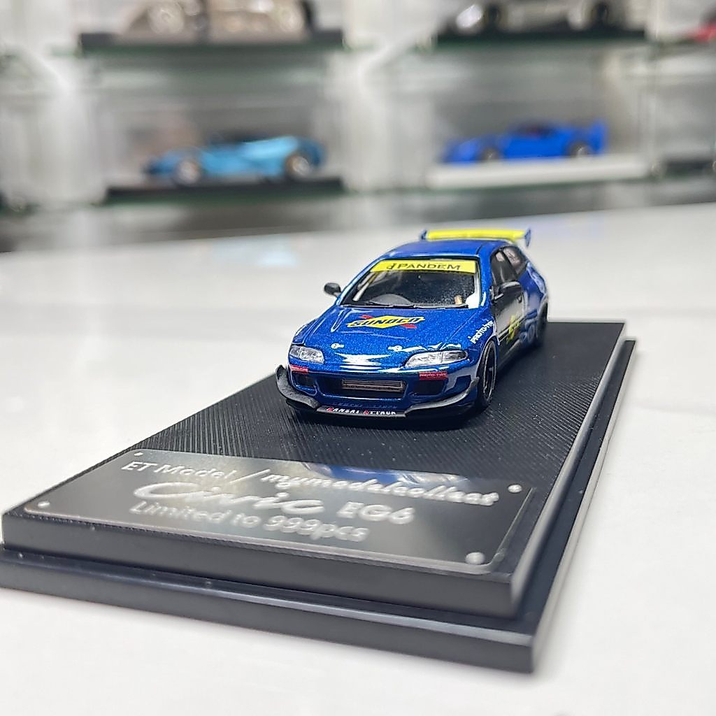 Bộ sưu tập mô hình xe hợp kim EG6 Mk5 Rocket Rabbit Pandem 1: 64