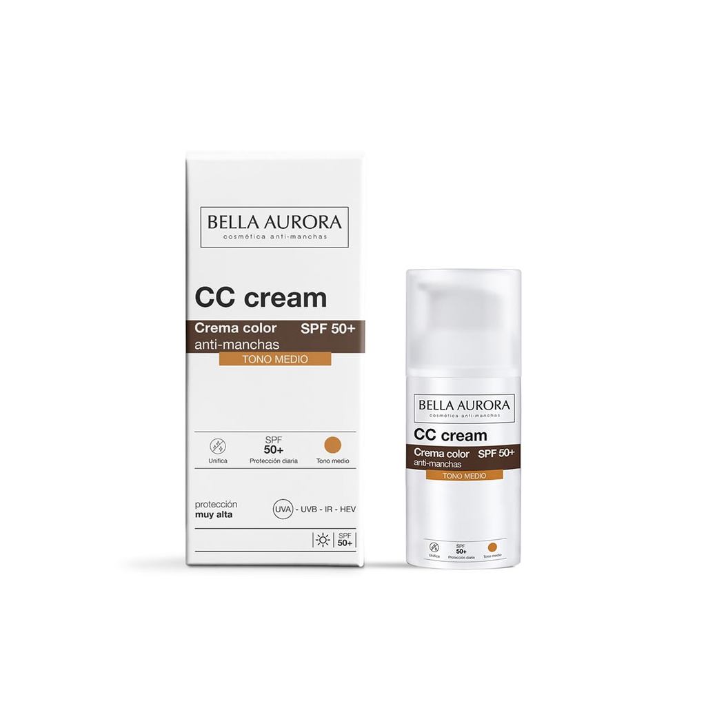 Kem Bella Aurora Cc Medium Shade SPF50 Plus, 30 ml