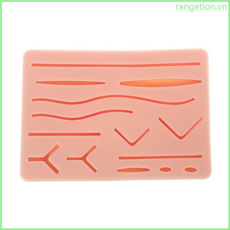 RAN Đa Năng Silicone Da Người Suture Training Pad Suture Practice Pad