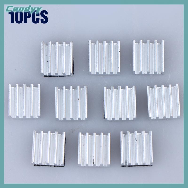 NDY 10 Chiếc A4988 Trình Điều Khiển Bước Tản Nhiệt Nhôm Tản Nhiệt Làm Mát Tản Nhiệt 3D Bộ Phận Máy I