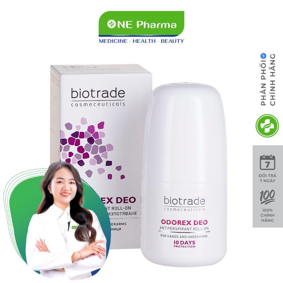 Lăn Khử Mùi Biotrade Odorex Deo Antiperspirant Roll - On Ngăn Ngừa Tiết Mồ Hôi - 20ml/40ml