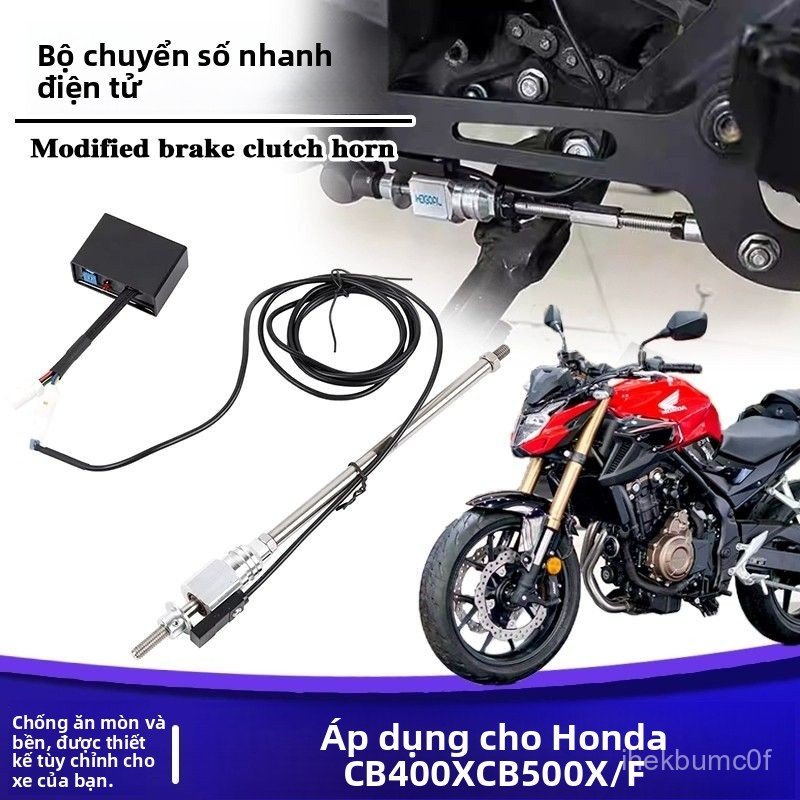 Bộ sang số nhanh điện tử hai chiều cho xe máy Honda CB400X CB500X CB500F hỗ trợ lái xe mượt mà