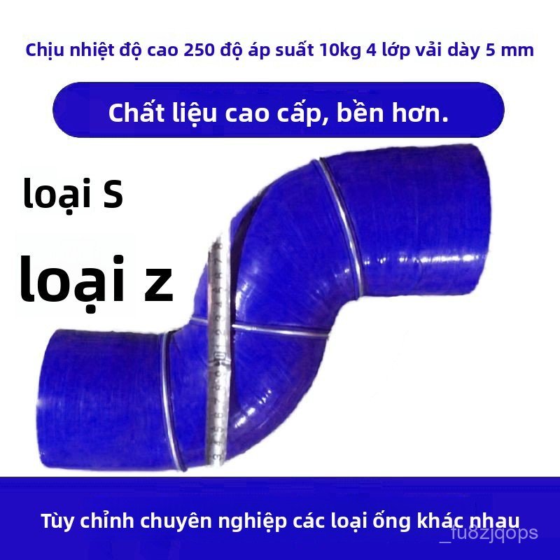 Ong silicone dang S ket noi lam mat va turbo tang ap ong khong khi ong nuoc chiu nhiet do cao giao n
