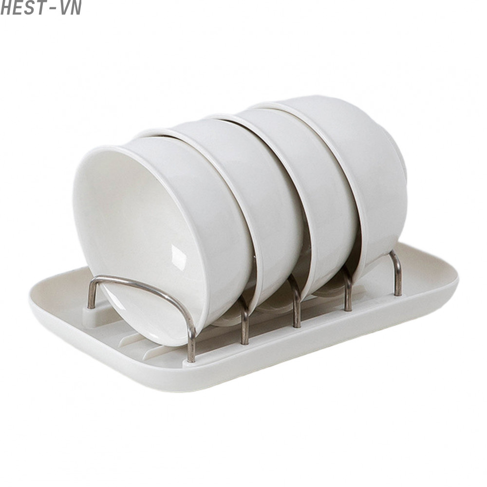 Kitchen Dish Rack Dual Function Design Pp Plastic Material Quick Drainage System