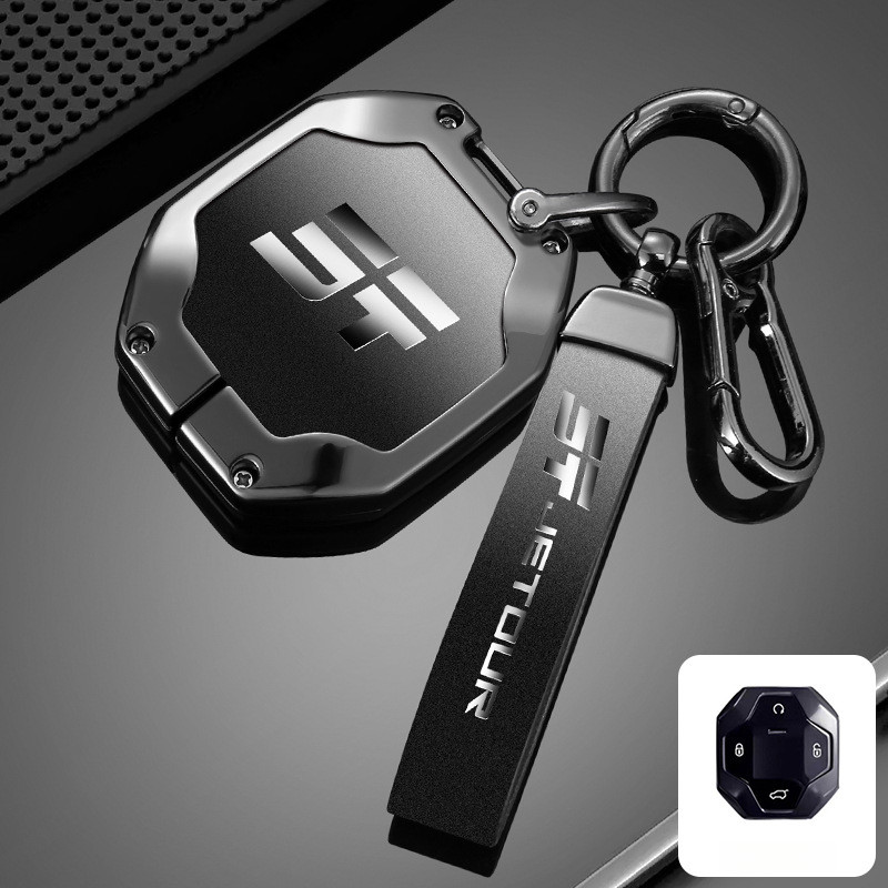Chìa Khóa Fob Bao Chìa Khóa Ô Tô Móc Khóa Tương Thích Với JETOUR T2 C-DM T1 T2 L9 T1 I-DM