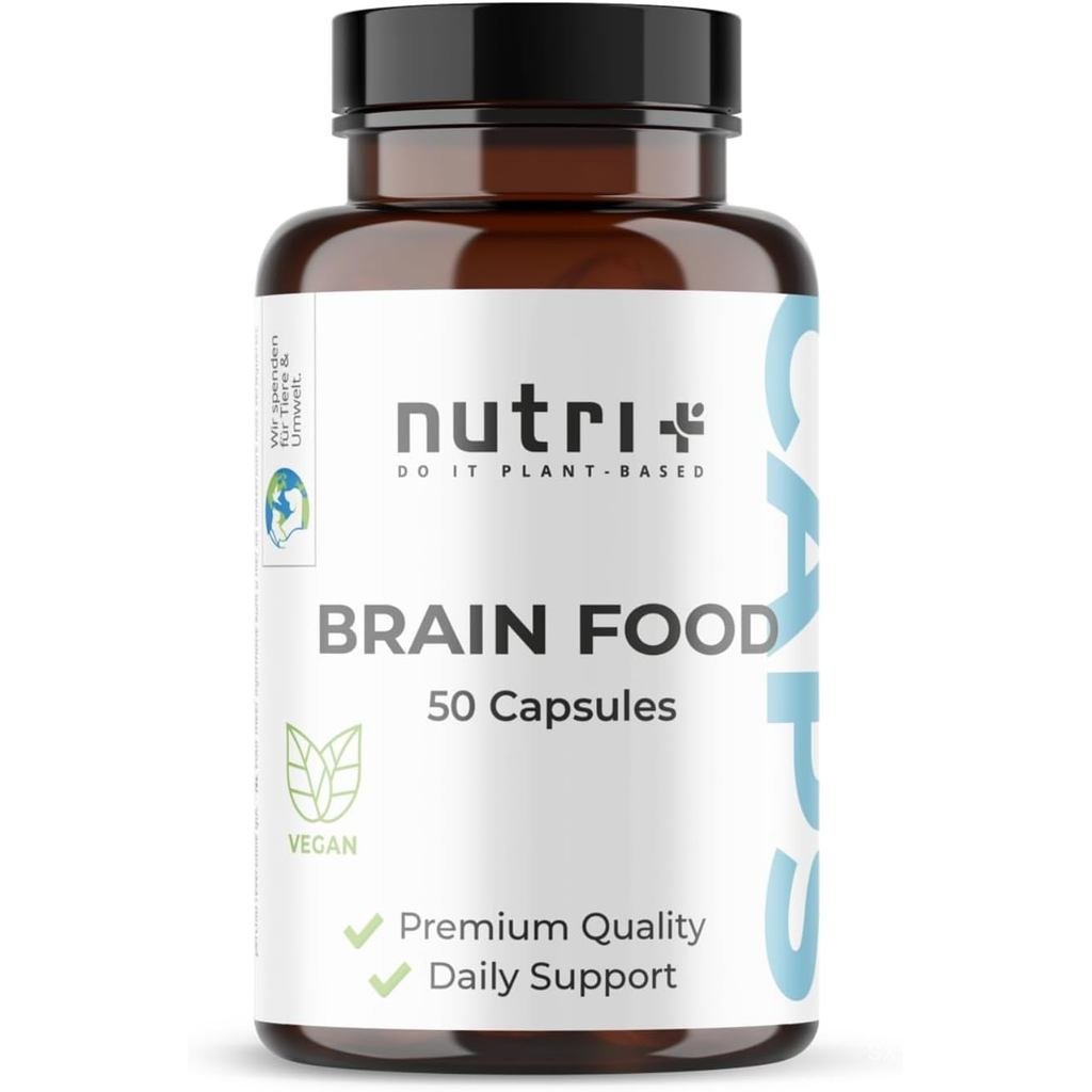 Nutri + Brain 50 Viên - Bổ sung ghi nhớ và tập trung-Tăng cường nhận thức và nồng độ tâm linh-Contai