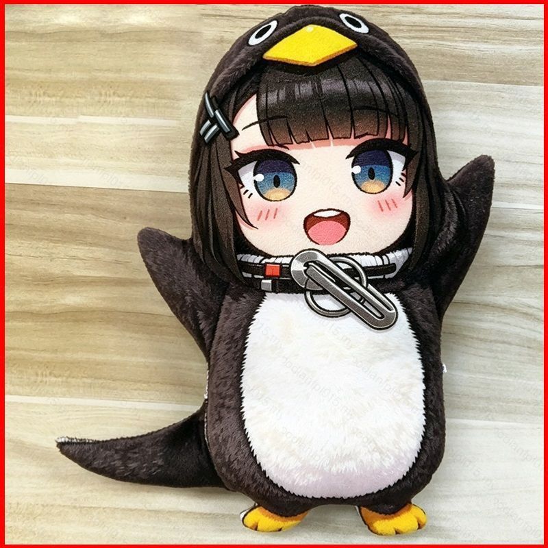 PF Arknights Endfield Endministrator Penguin Plushie Dễ Thương Guguga Đồ Chơi Nhồi Bông Gối Mềm