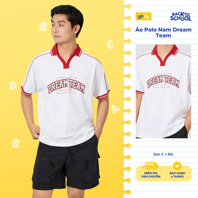 [BST Dream Team Winner] Áo Polo Nam Yody In Dream Team Năng Động Thể Thao MCPO26S006
